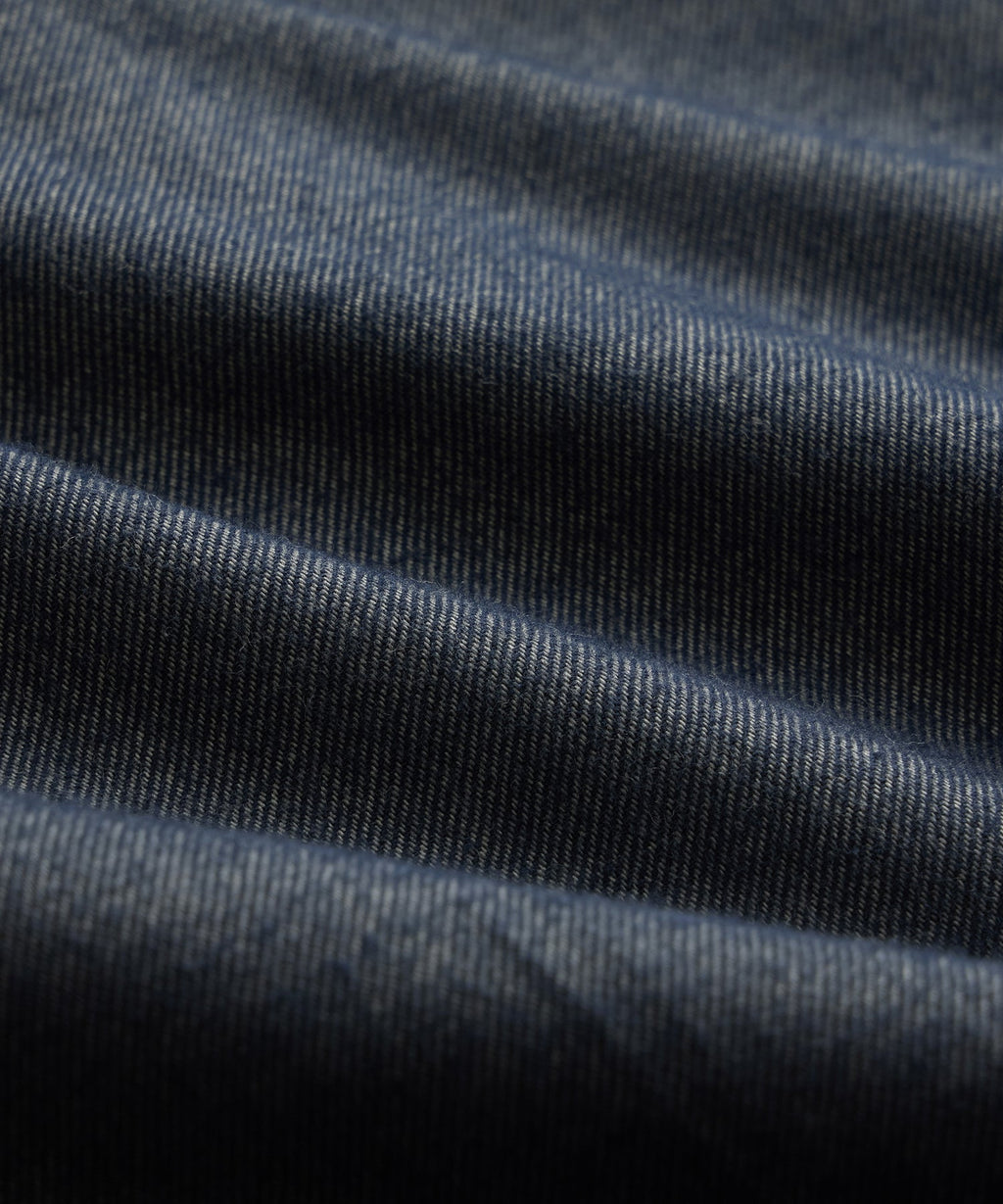 Italian Heathered Cotton Side Tab Trouser