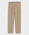 Brushed Flannel Side Tab Trouser