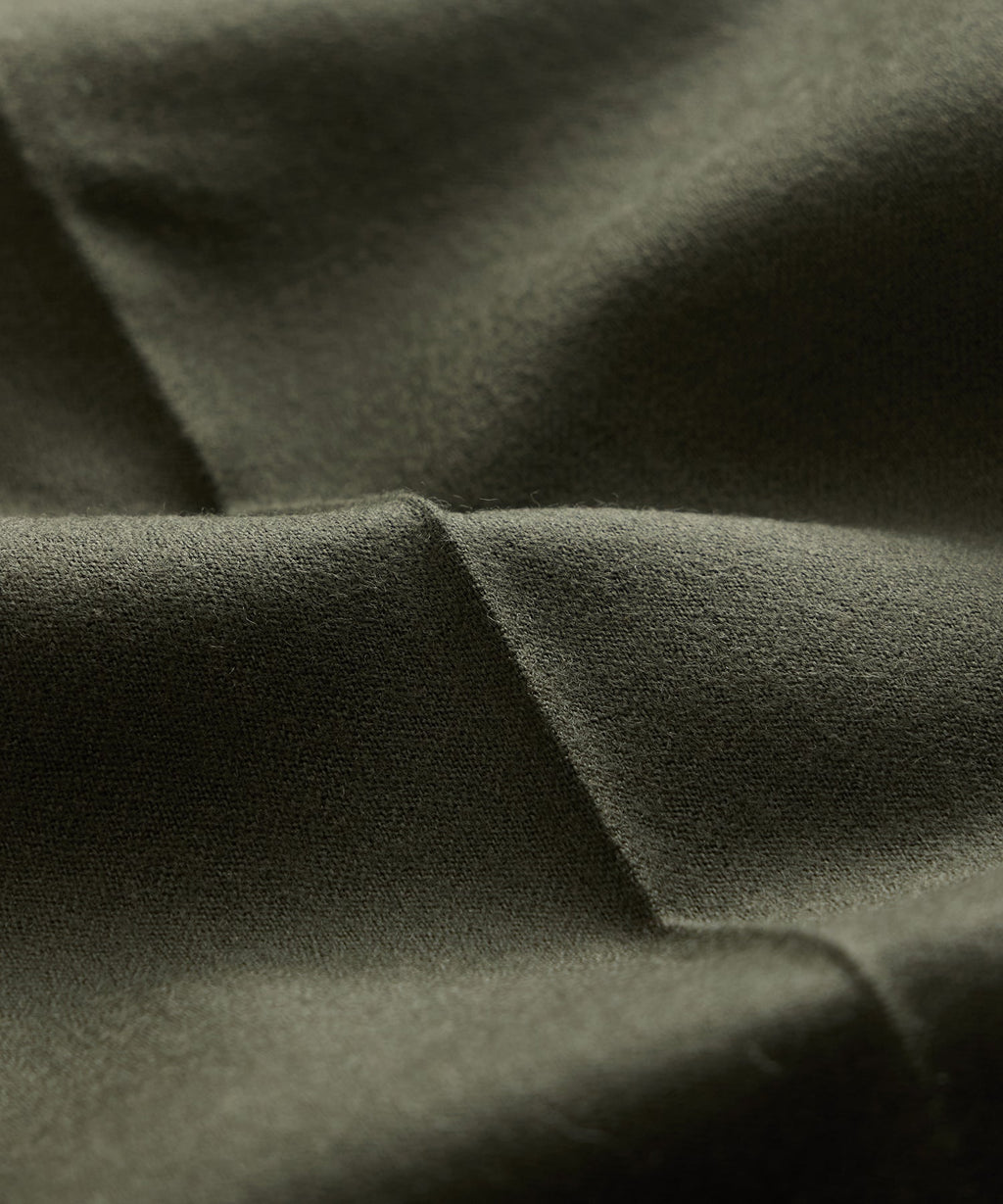 Brushed Flannel Side Tab Trouser