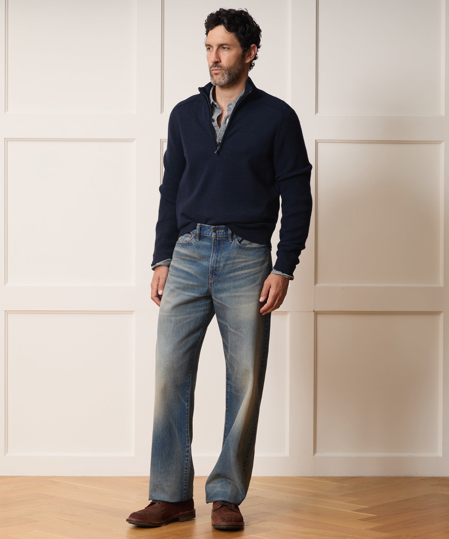 Merino Quarter-Zip