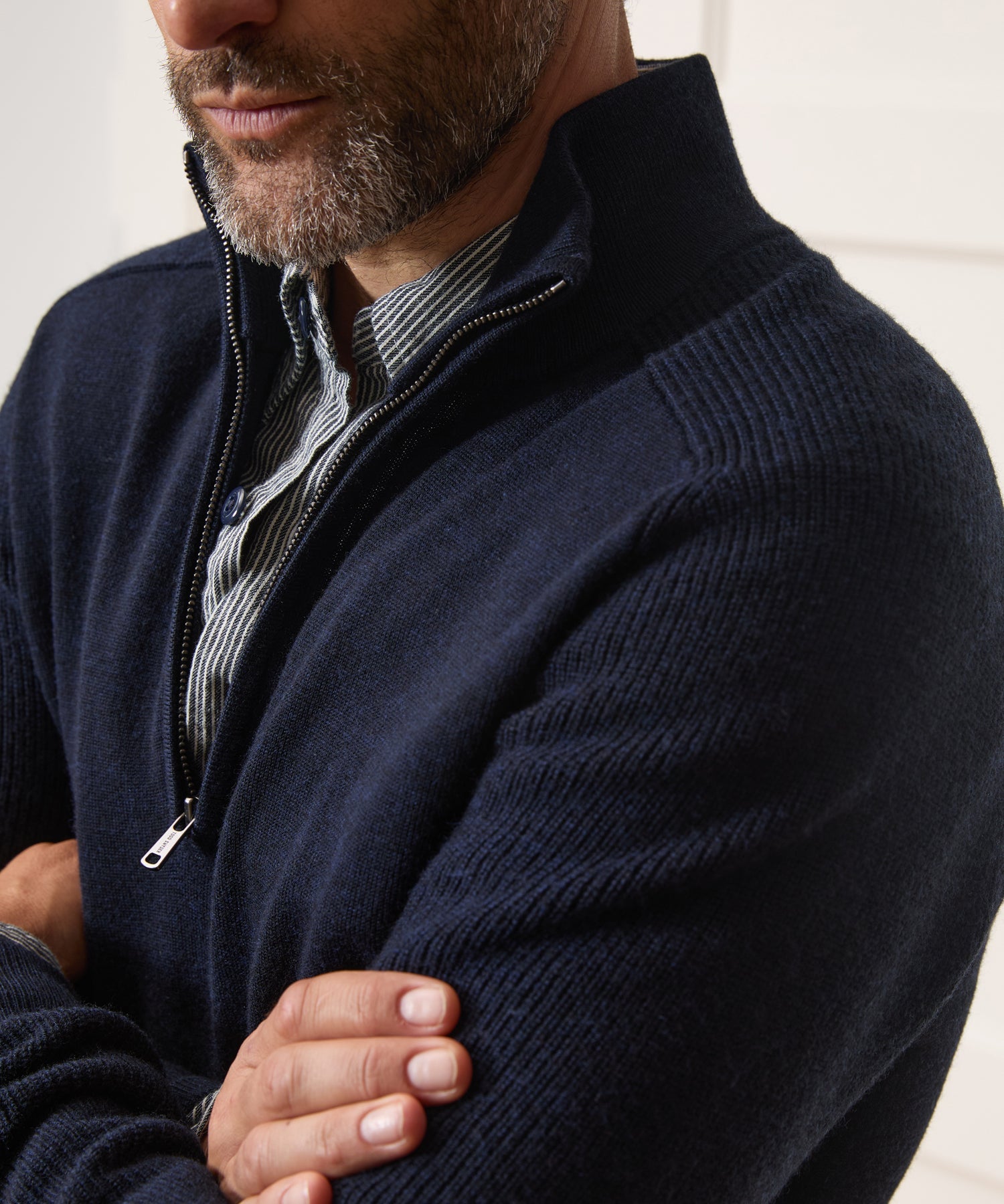 Merino Quarter-Zip