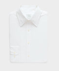 Seersucker Long Point Collar Dress Shirt