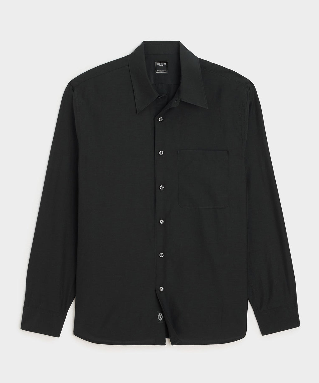 Cotton-Silk Big Shirt