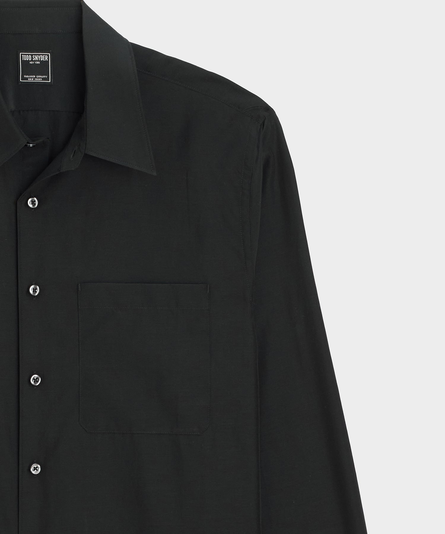 Cotton-Silk Big Shirt