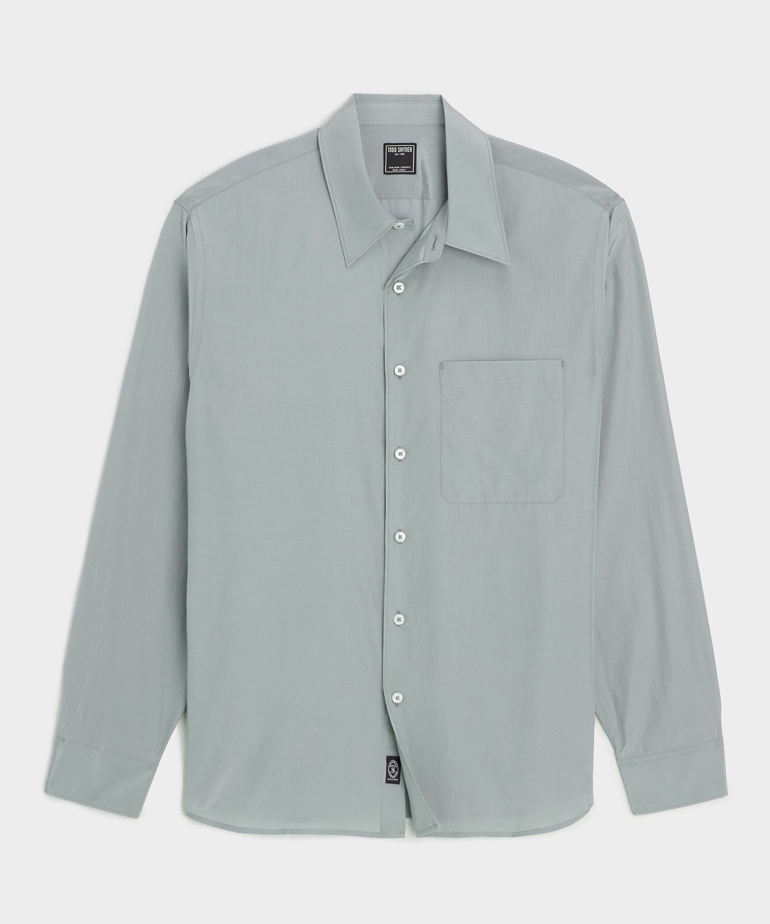 Cotton-Silk Big Shirt