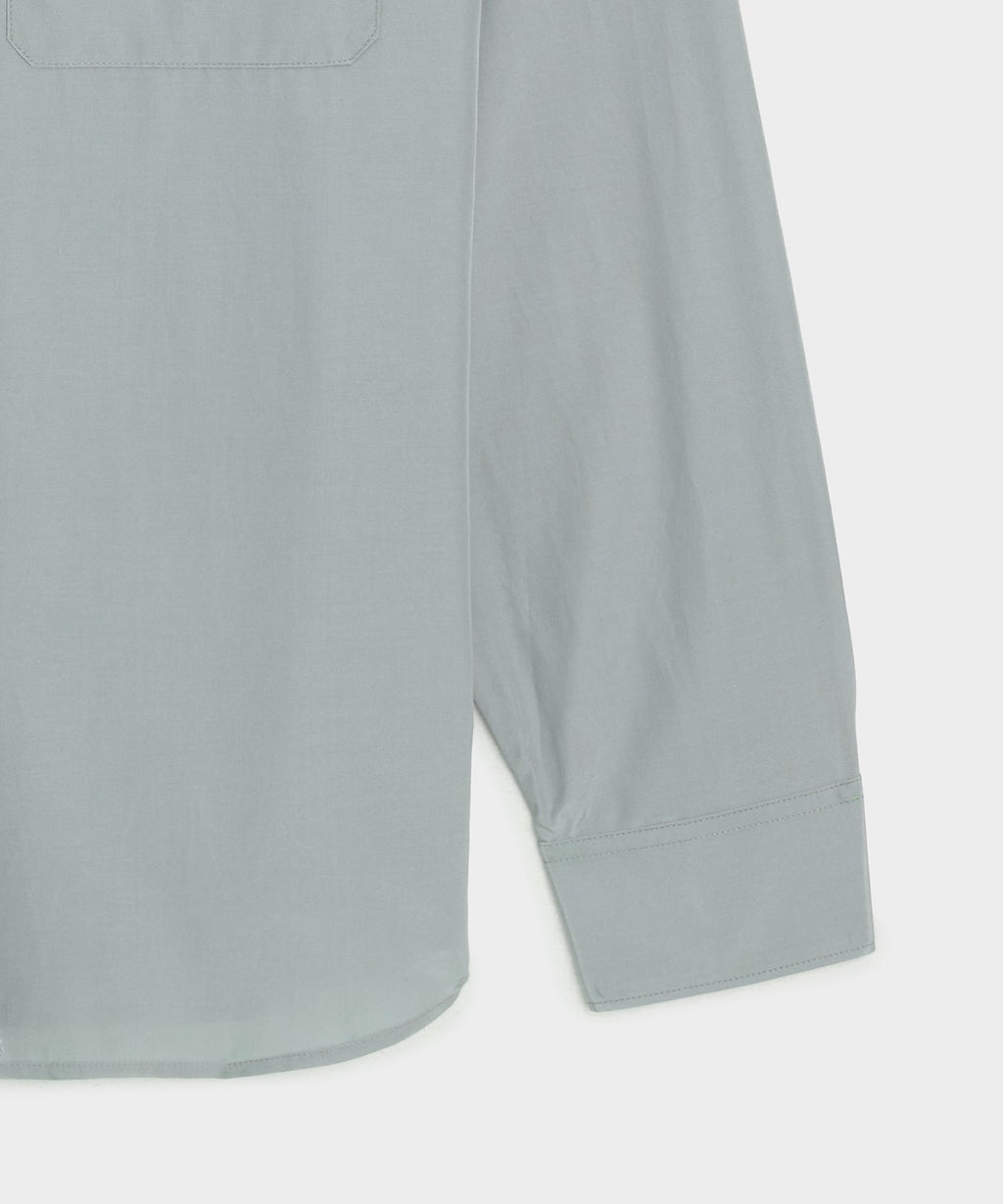 Cotton-Silk Big Shirt