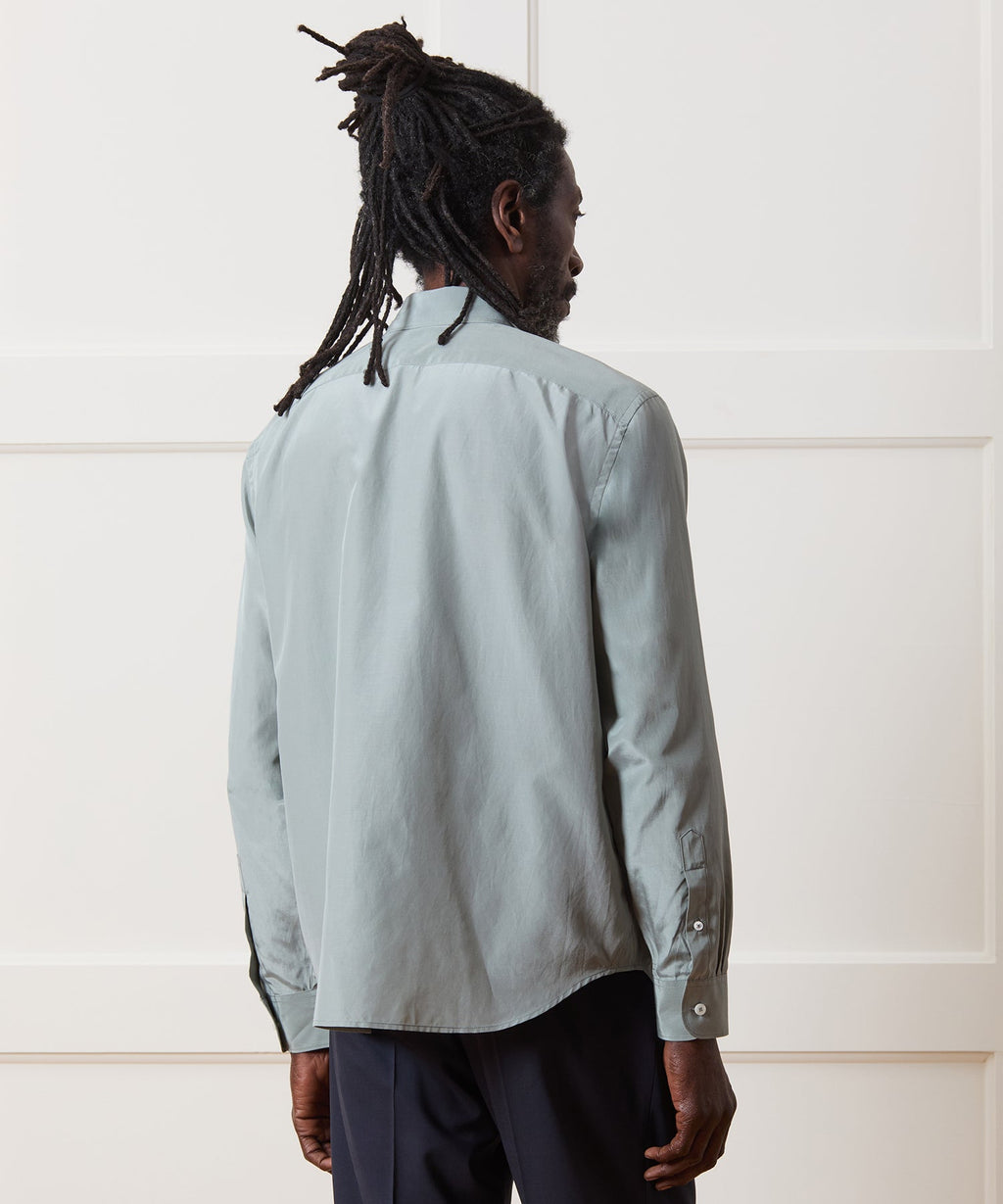 Cotton-Silk Big Shirt