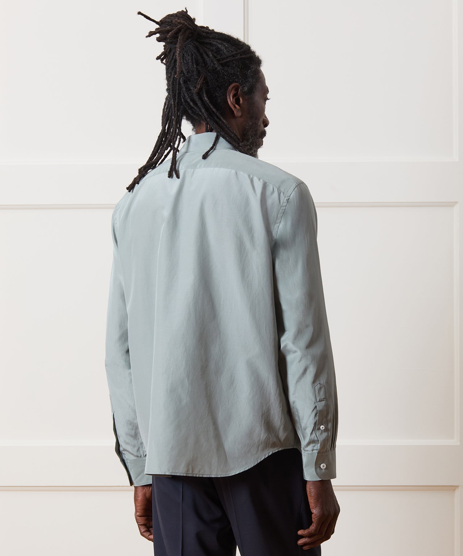 Cotton-Silk Big Shirt