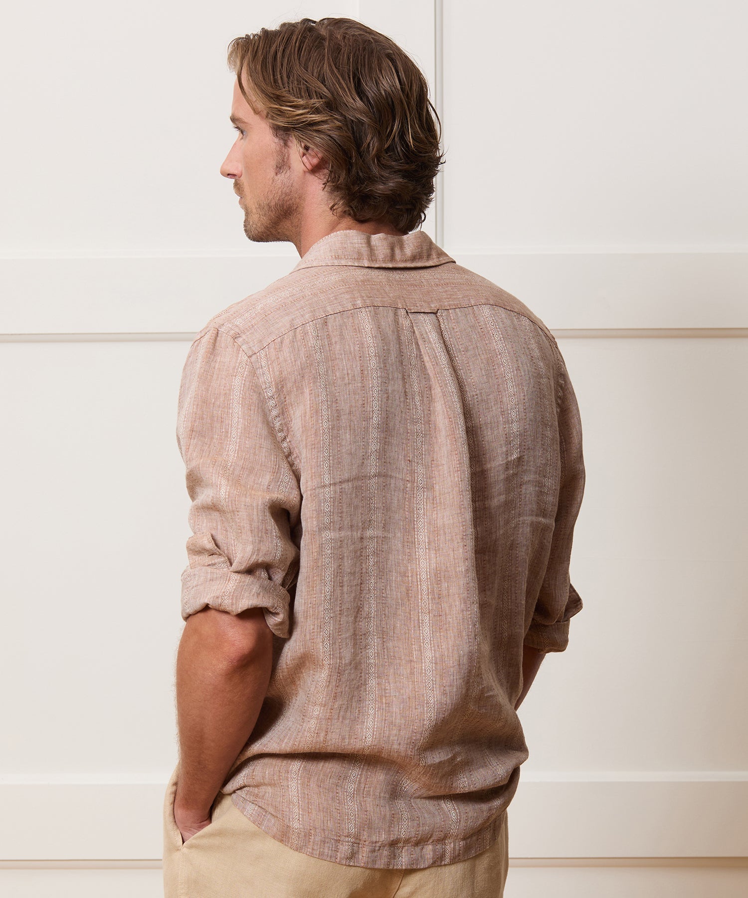 Relaxed Linen Popover Shirt