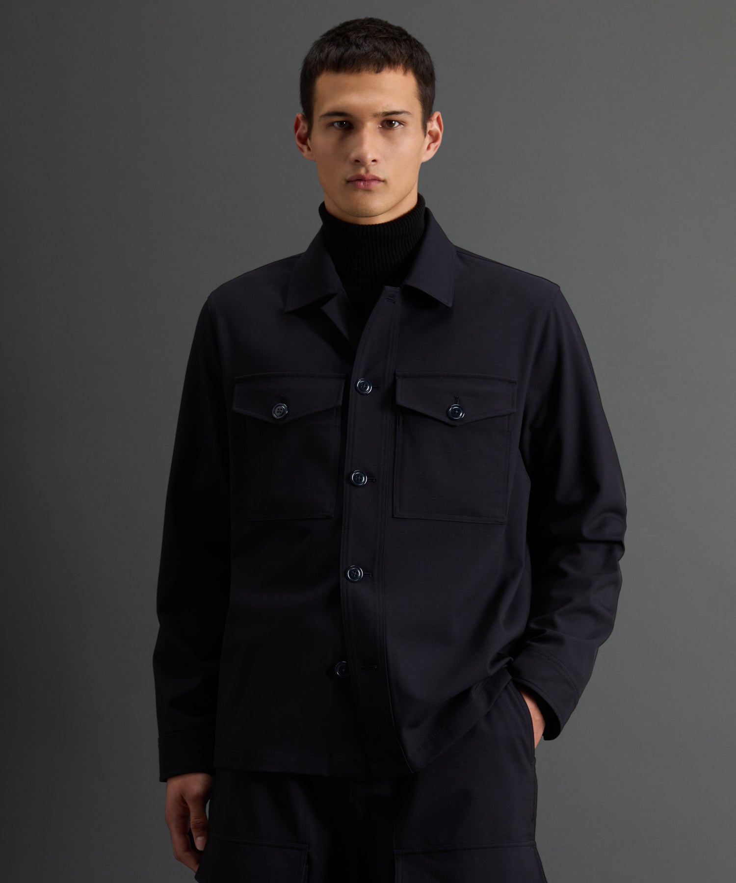 Todd Snyder X Woolrich Twill Camp Shirt