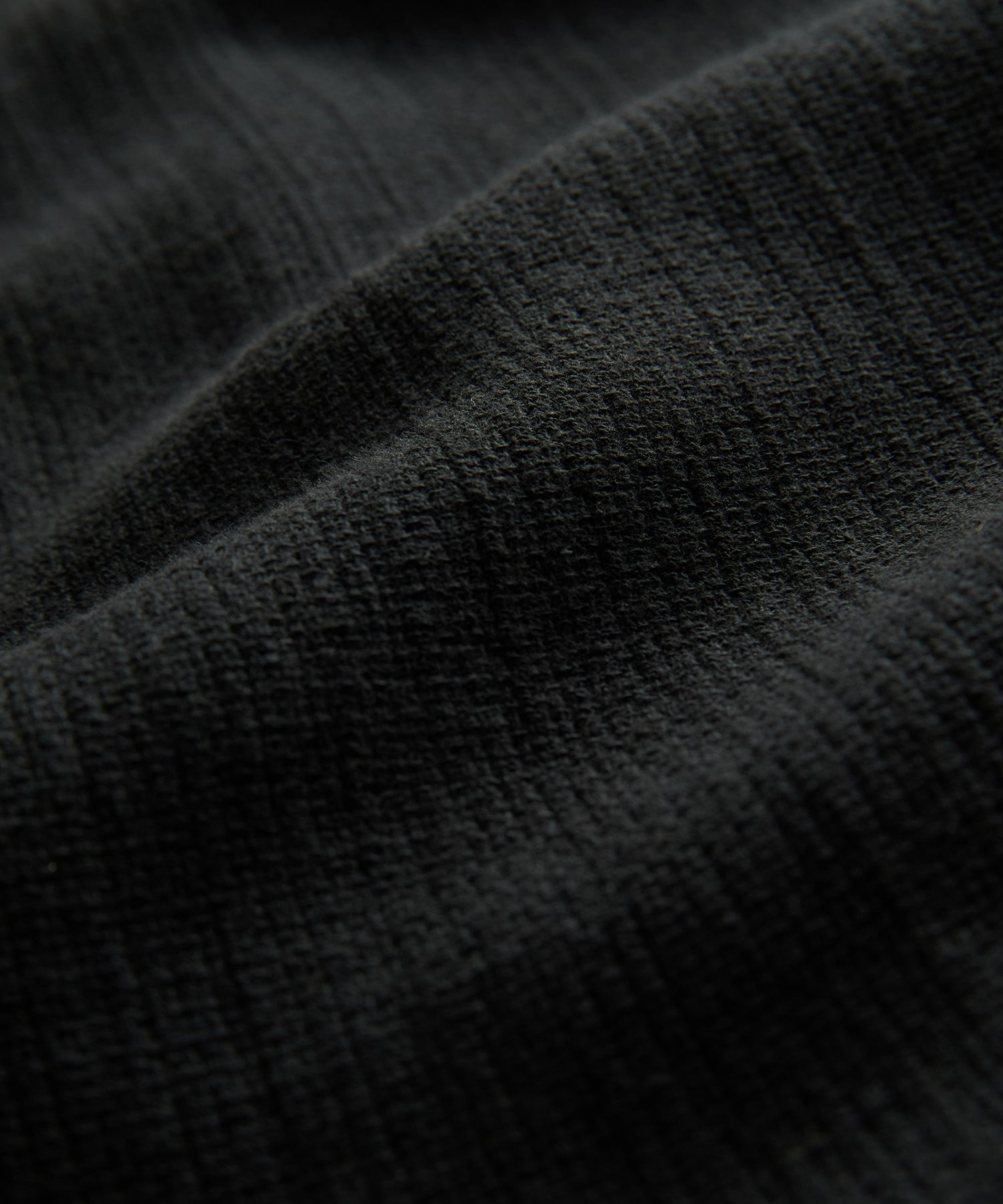 Relaxed Basketweave Camp Collar Shirt