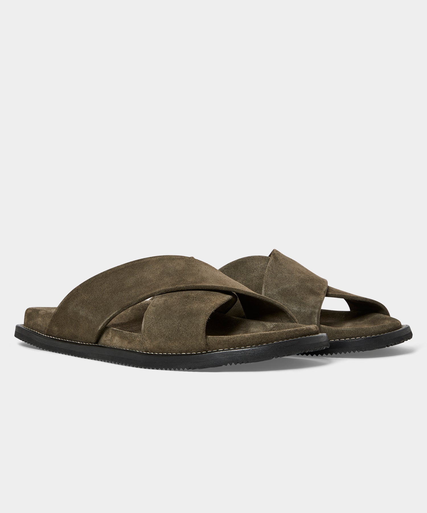 Nomad Suede Crossover Sandal