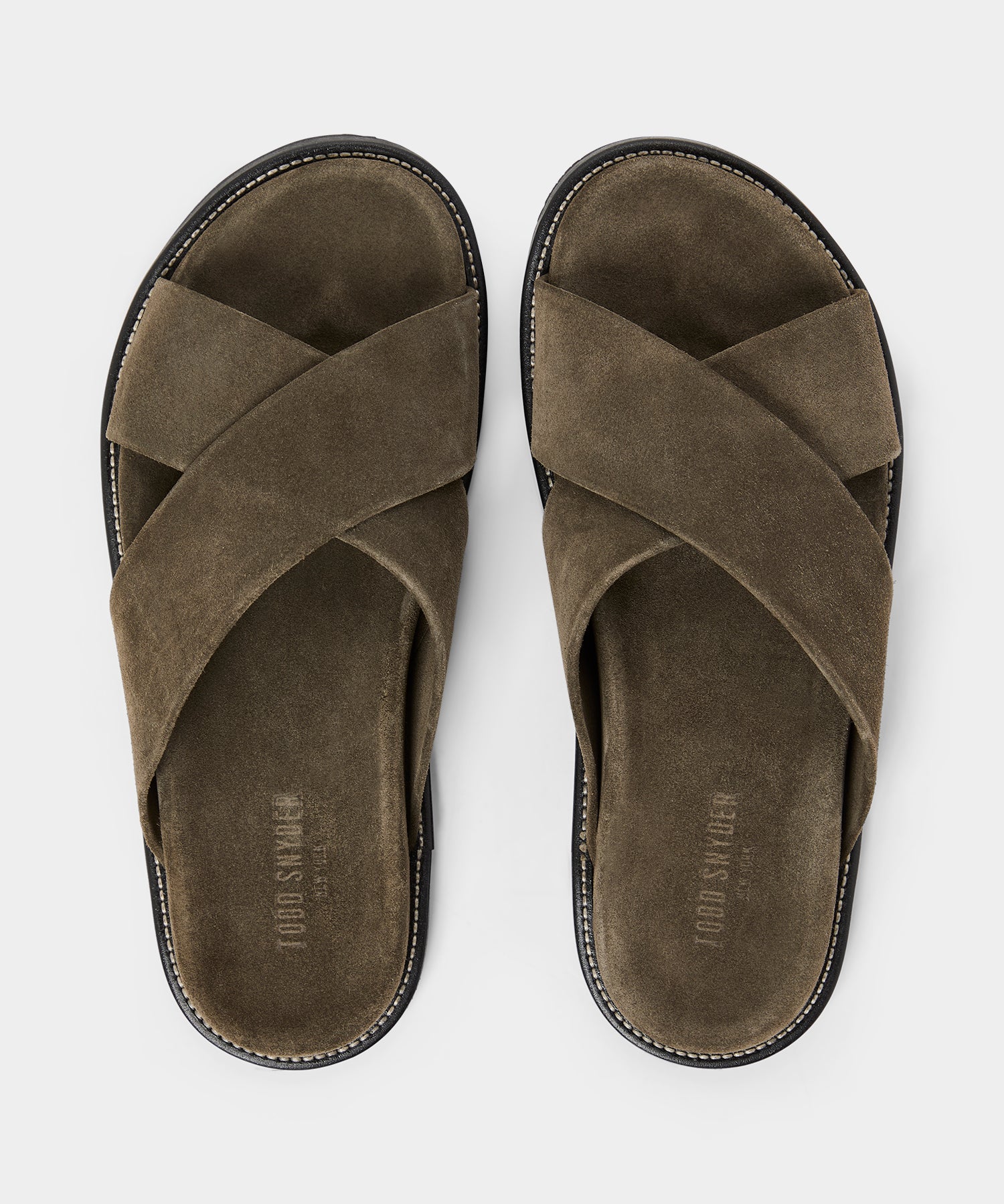 Nomad Suede Crossover Sandal