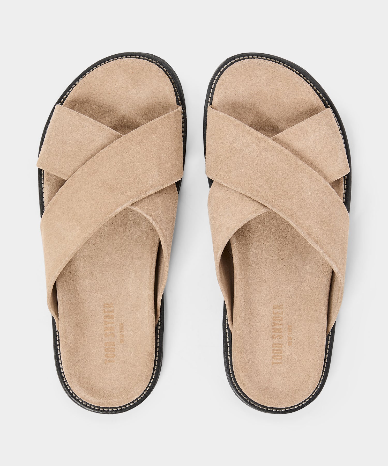 Nomad Suede Crossover Sandal