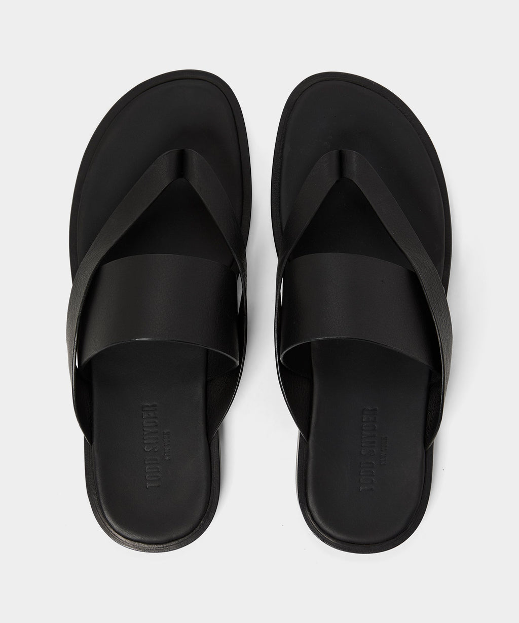 Porto Leather Crossover Sandal