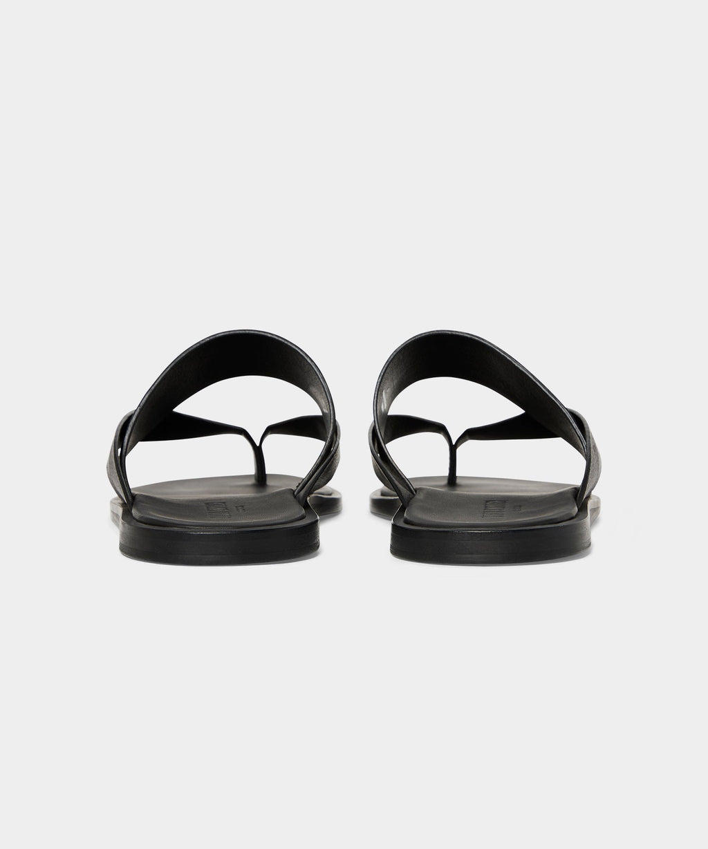 Porto Leather Crossover Sandal