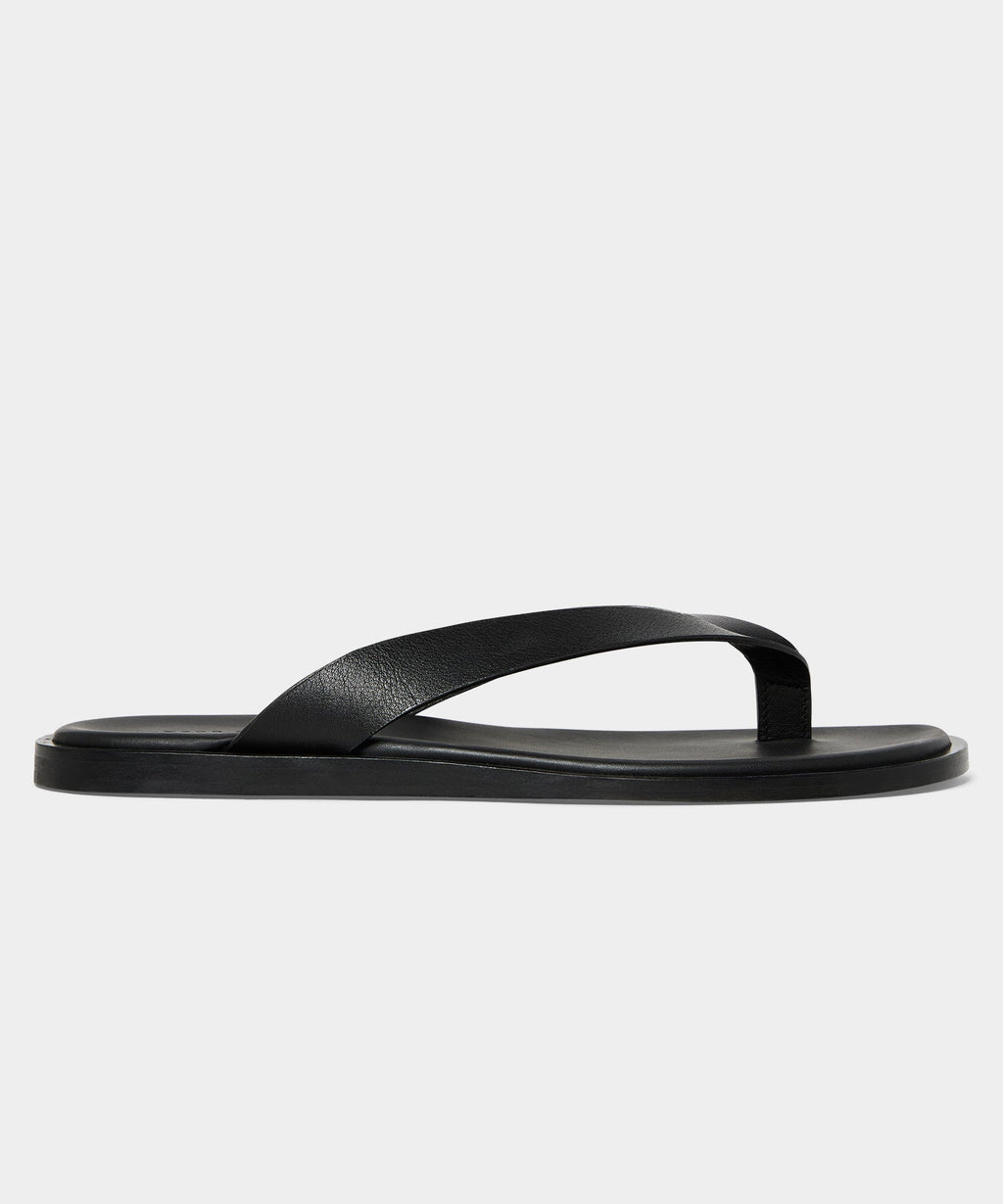 Porto Leather Thong Sandal