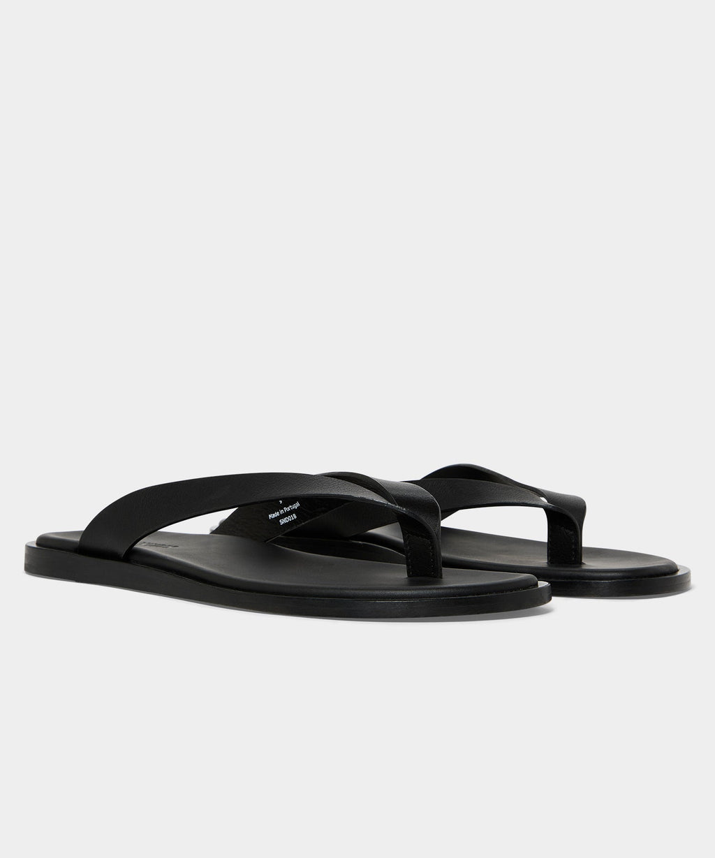 Porto Leather Thong Sandal