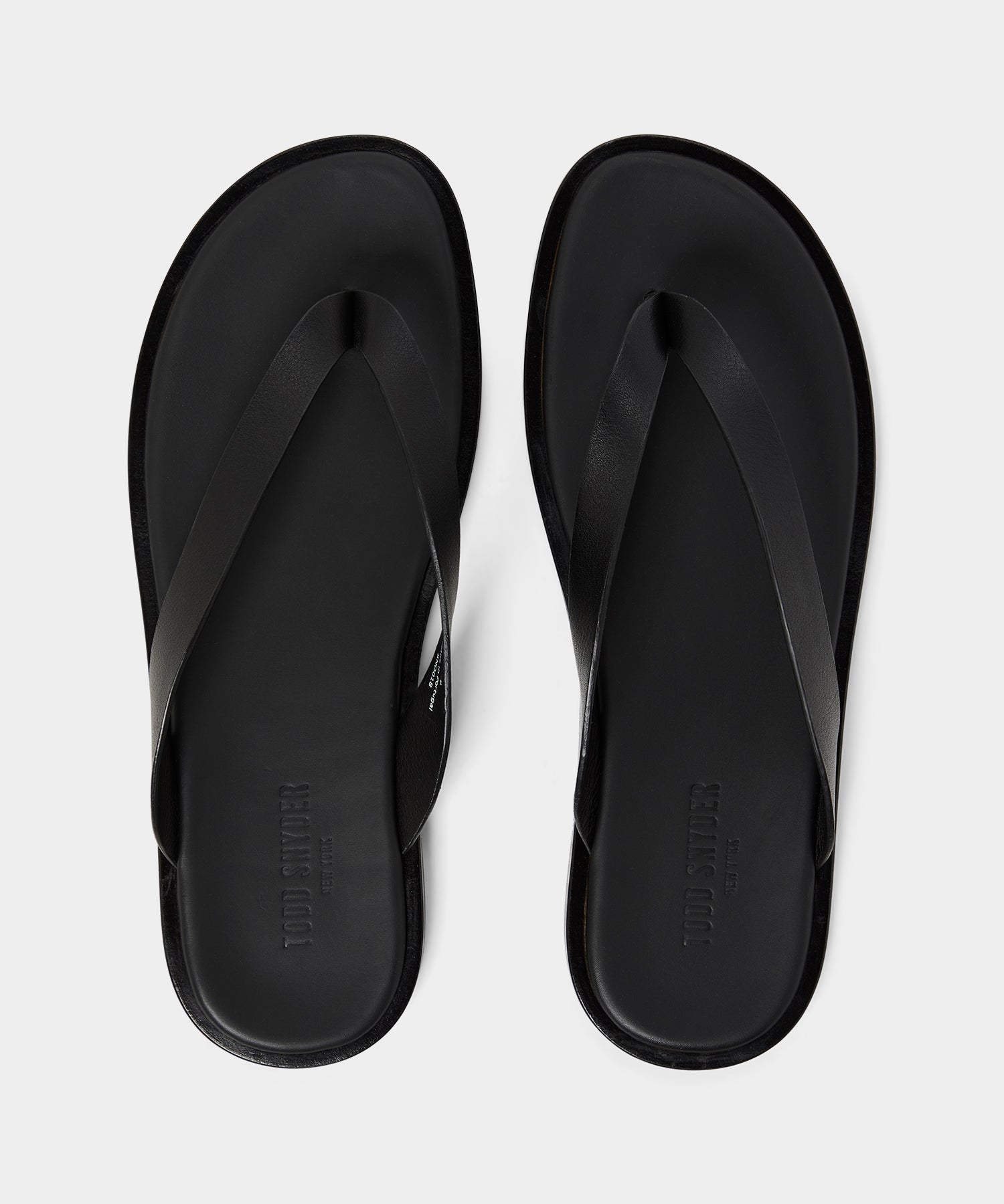 Porto Leather Thong Sandal