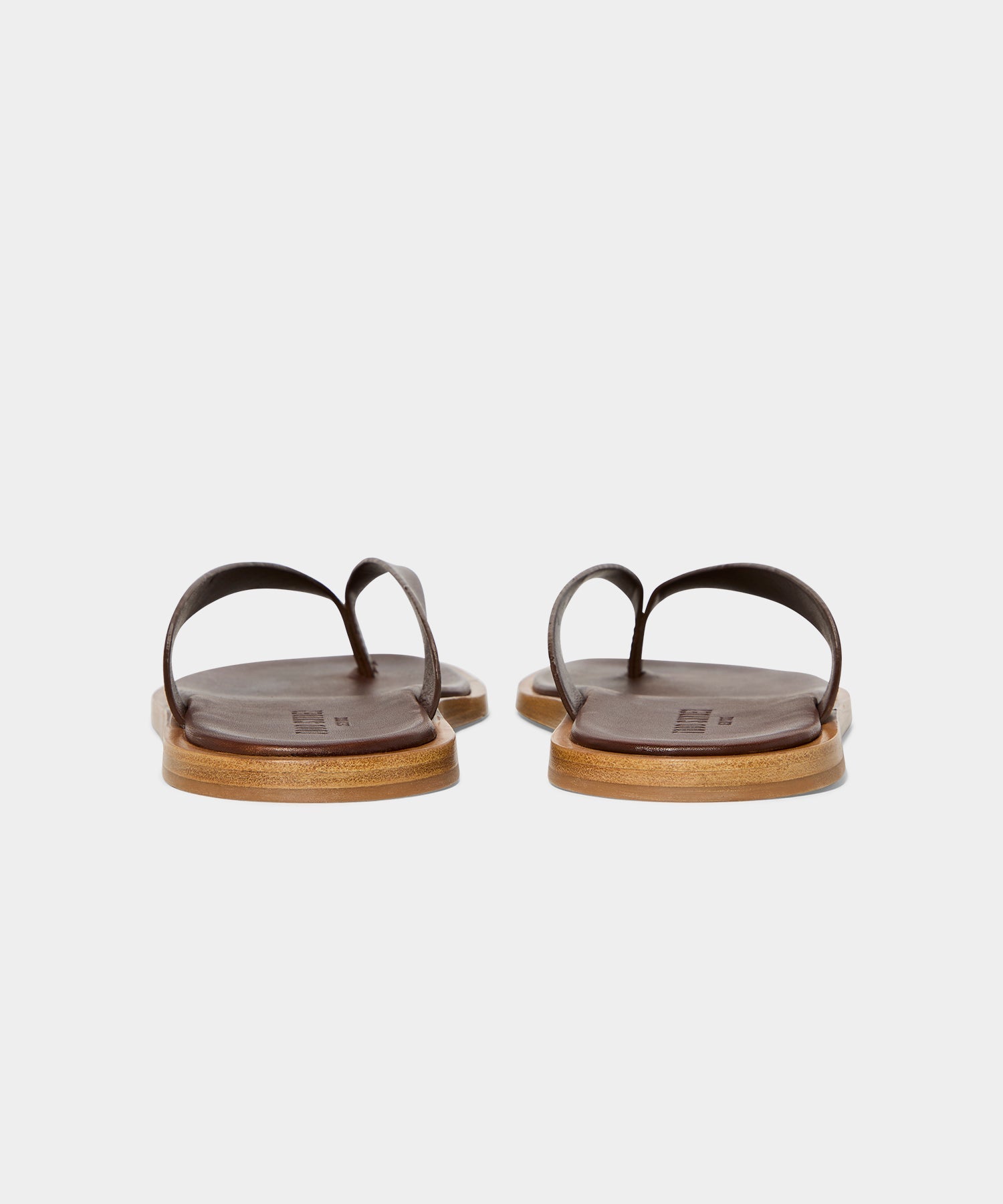 Porto Leather Thong Sandal