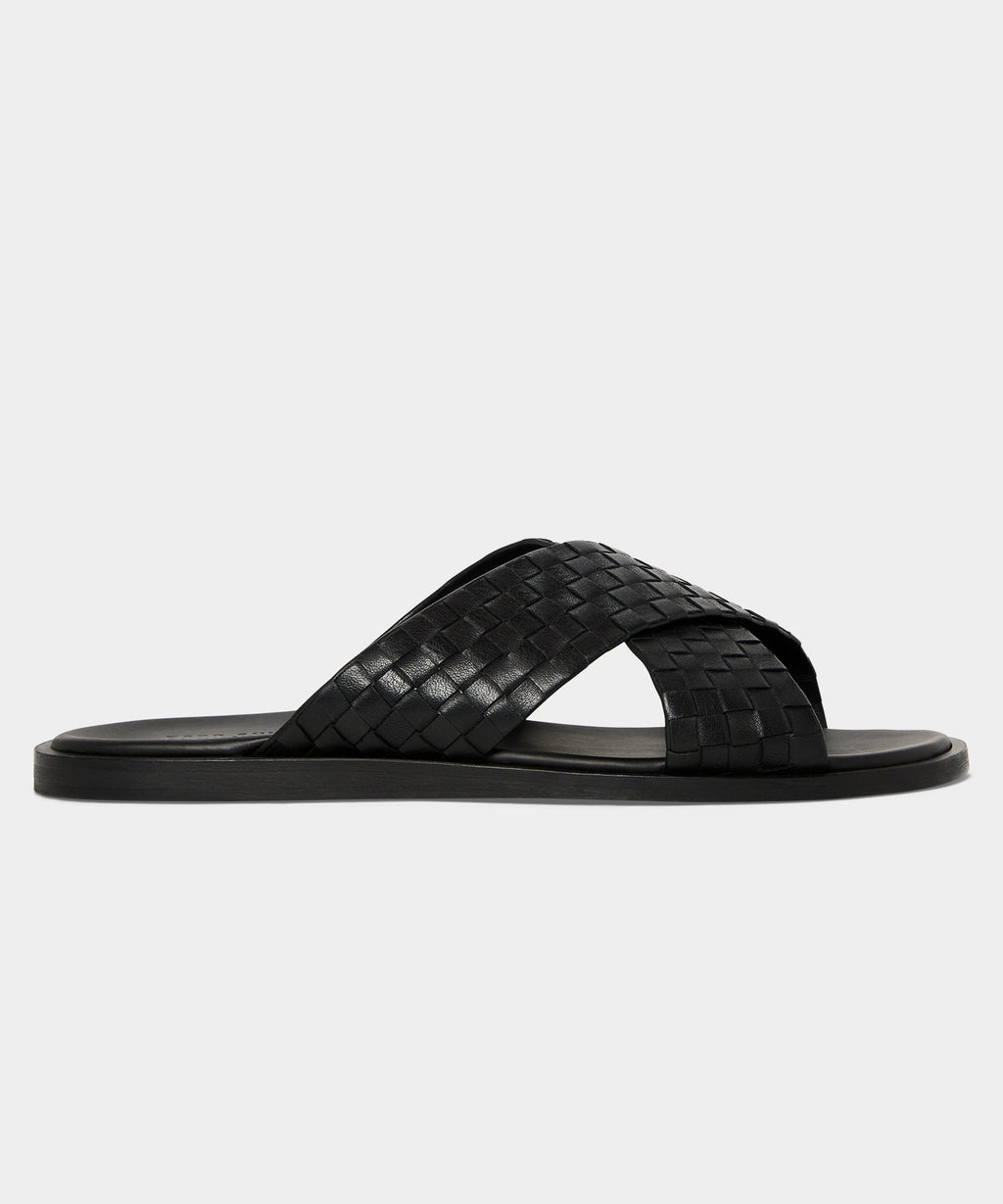 Porto Woven Leather Sandal