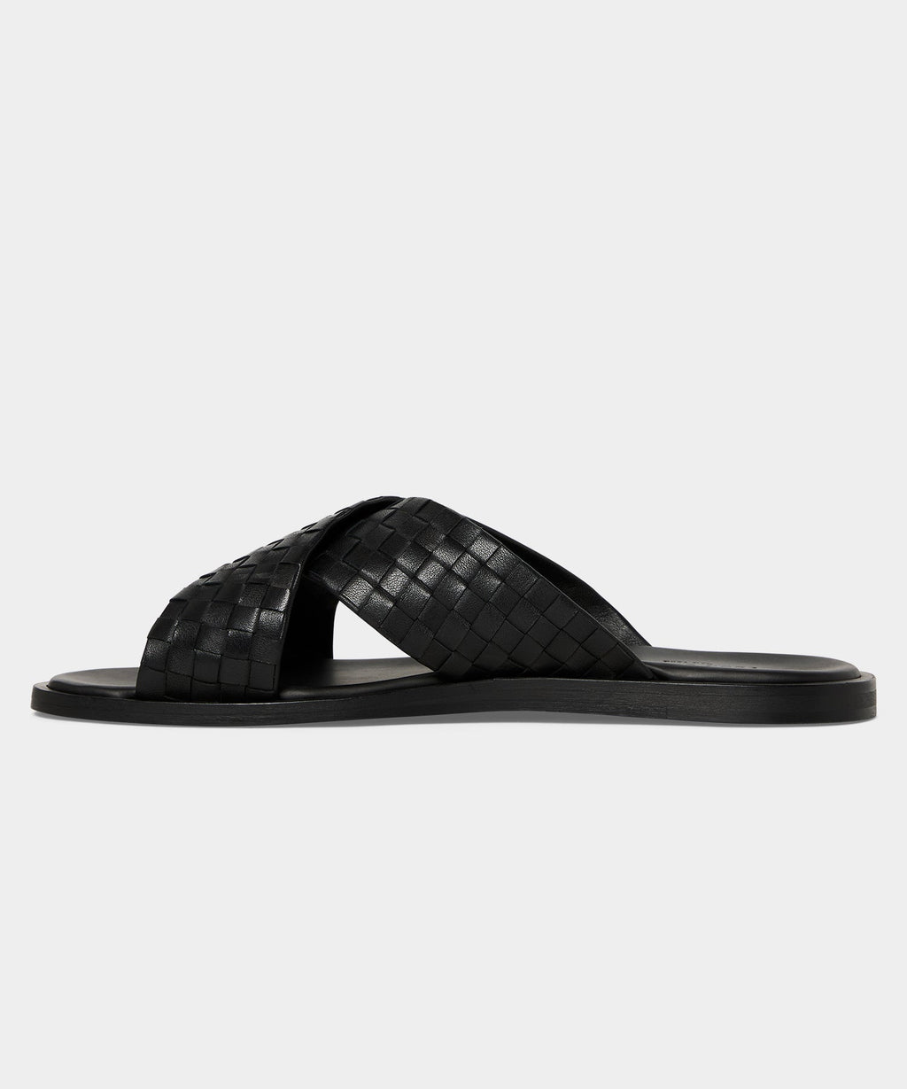 Porto Woven Leather Sandal