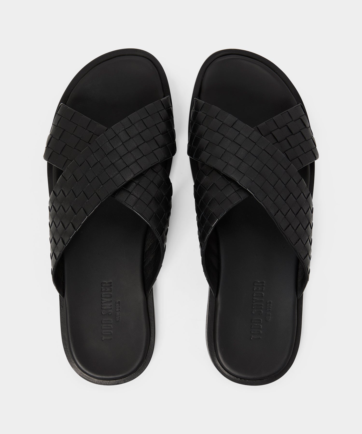 Porto Woven Leather Sandal