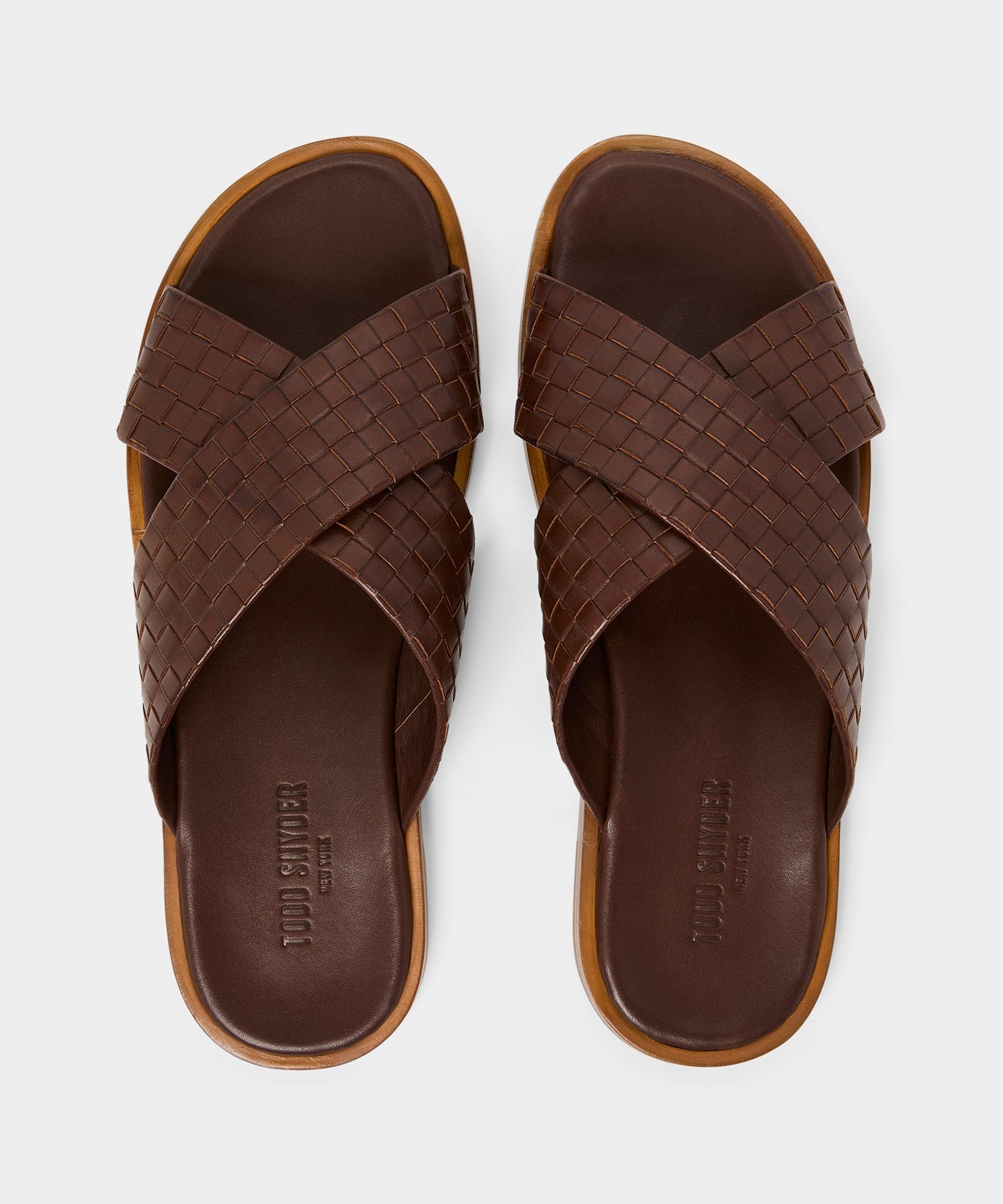 Porto Woven Leather Sandal