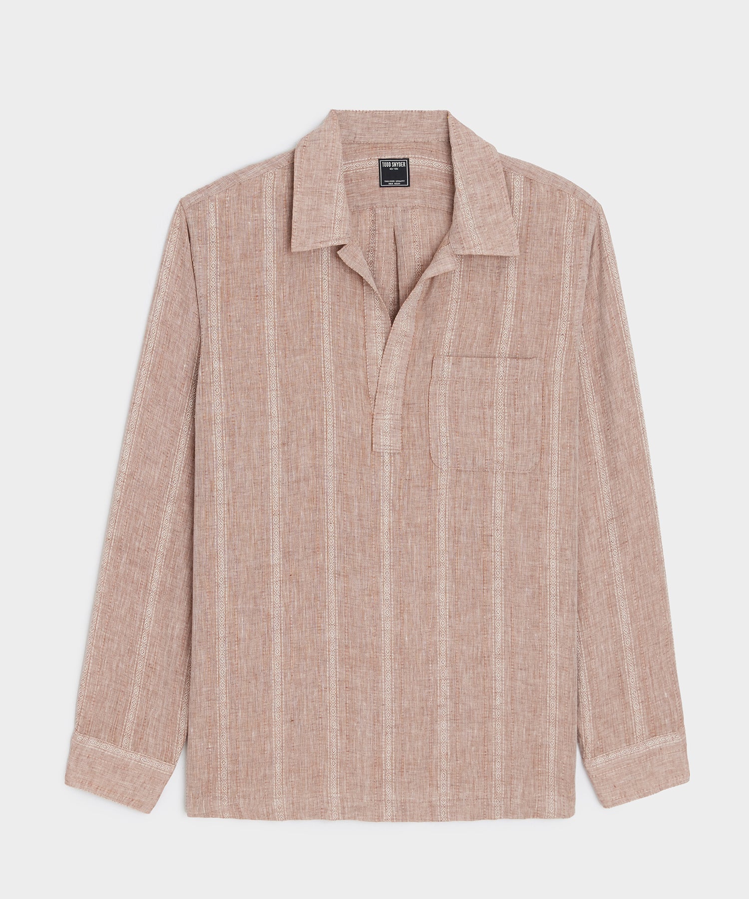 Relaxed Linen Popover Shirt