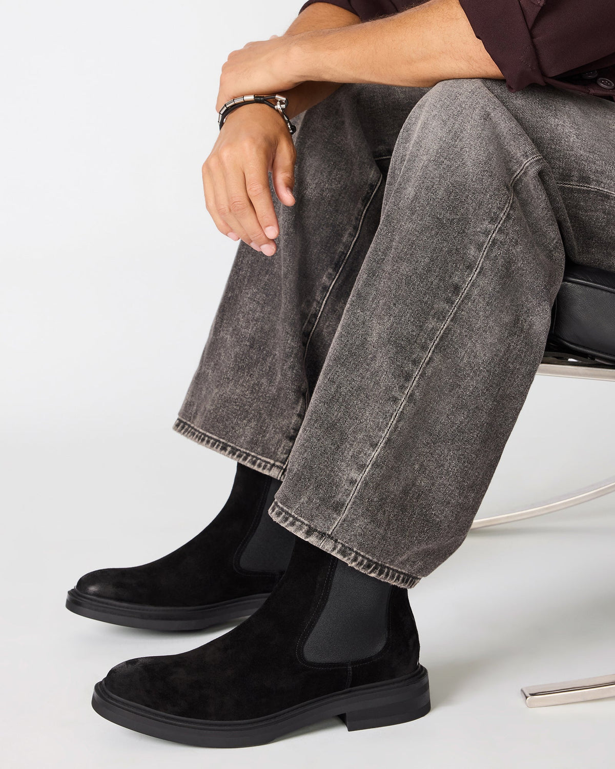 HEKTOR BLACK SUEDE