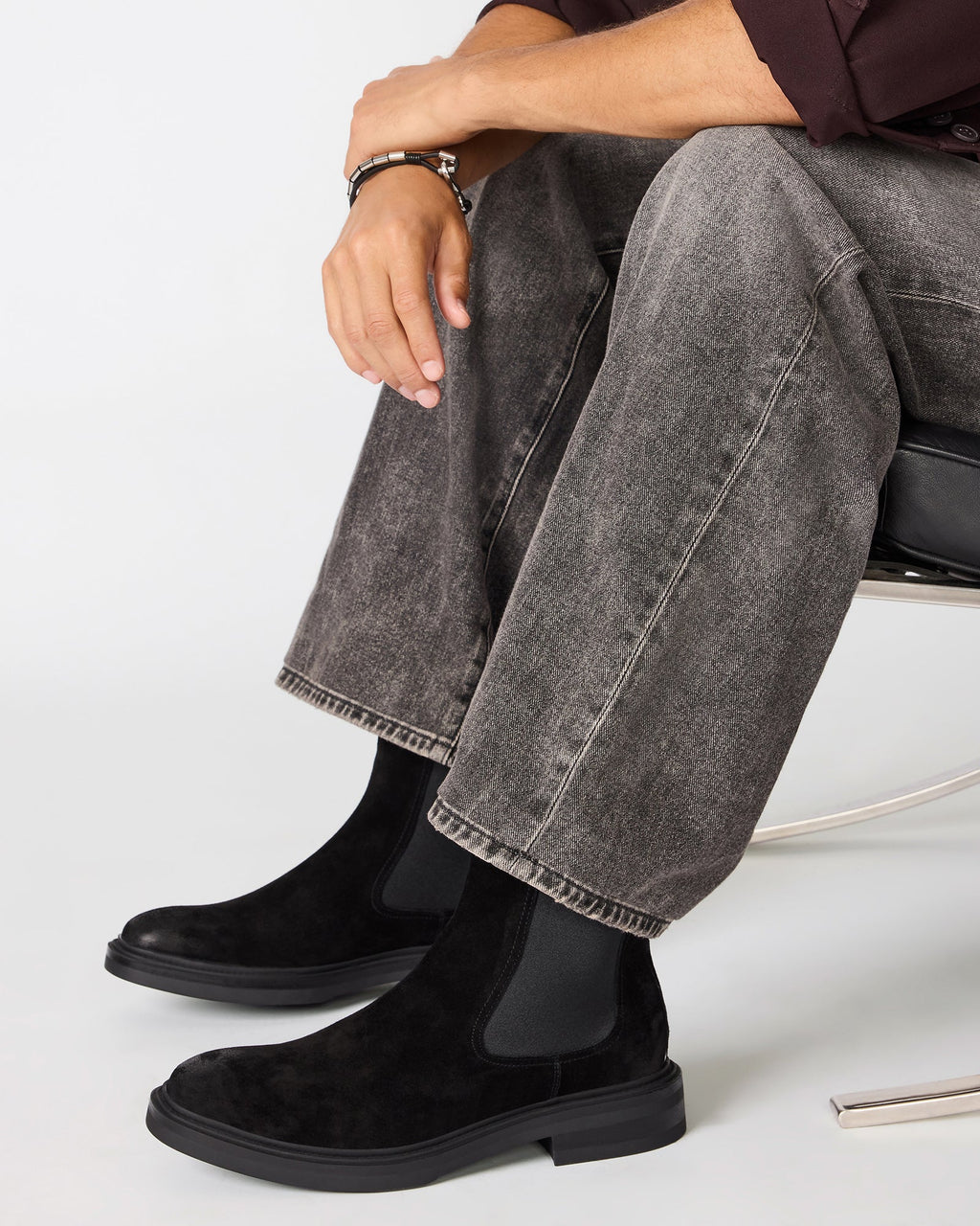 HEKTOR GREY SUEDE