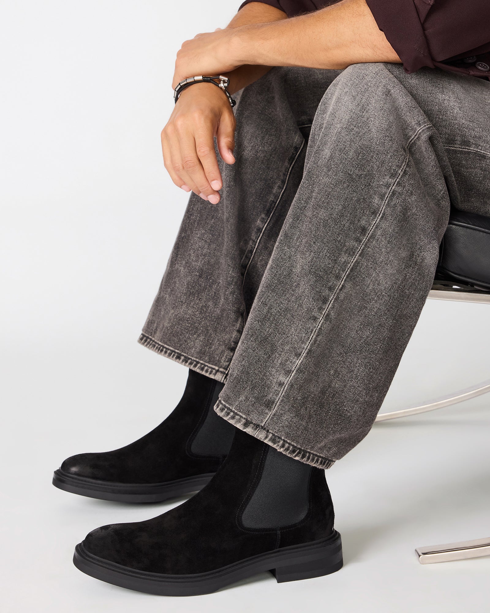 HEKTOR GREY SUEDE