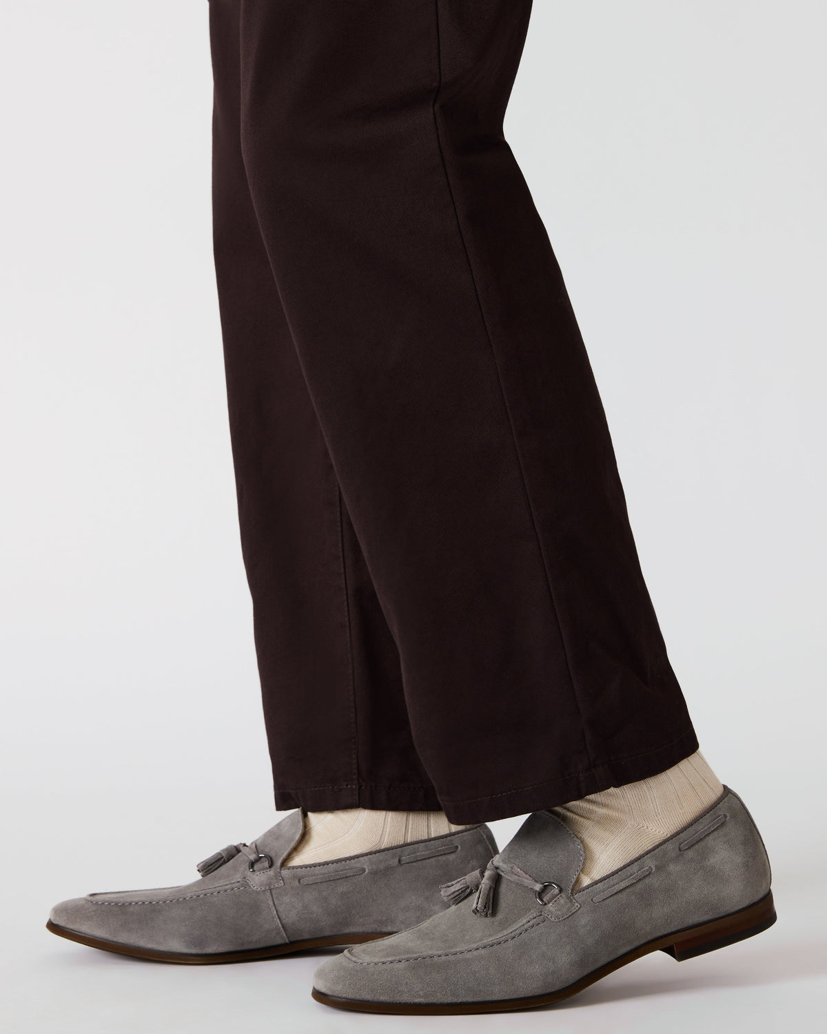 LOGAN LIGHT GREY SUEDE