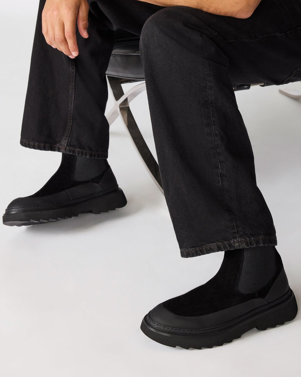 RYLAN BLACK SUEDE