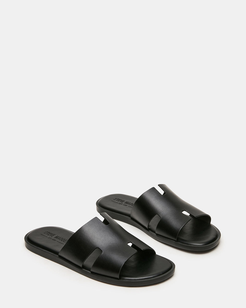 YUSSUF BLACK LEATHER
