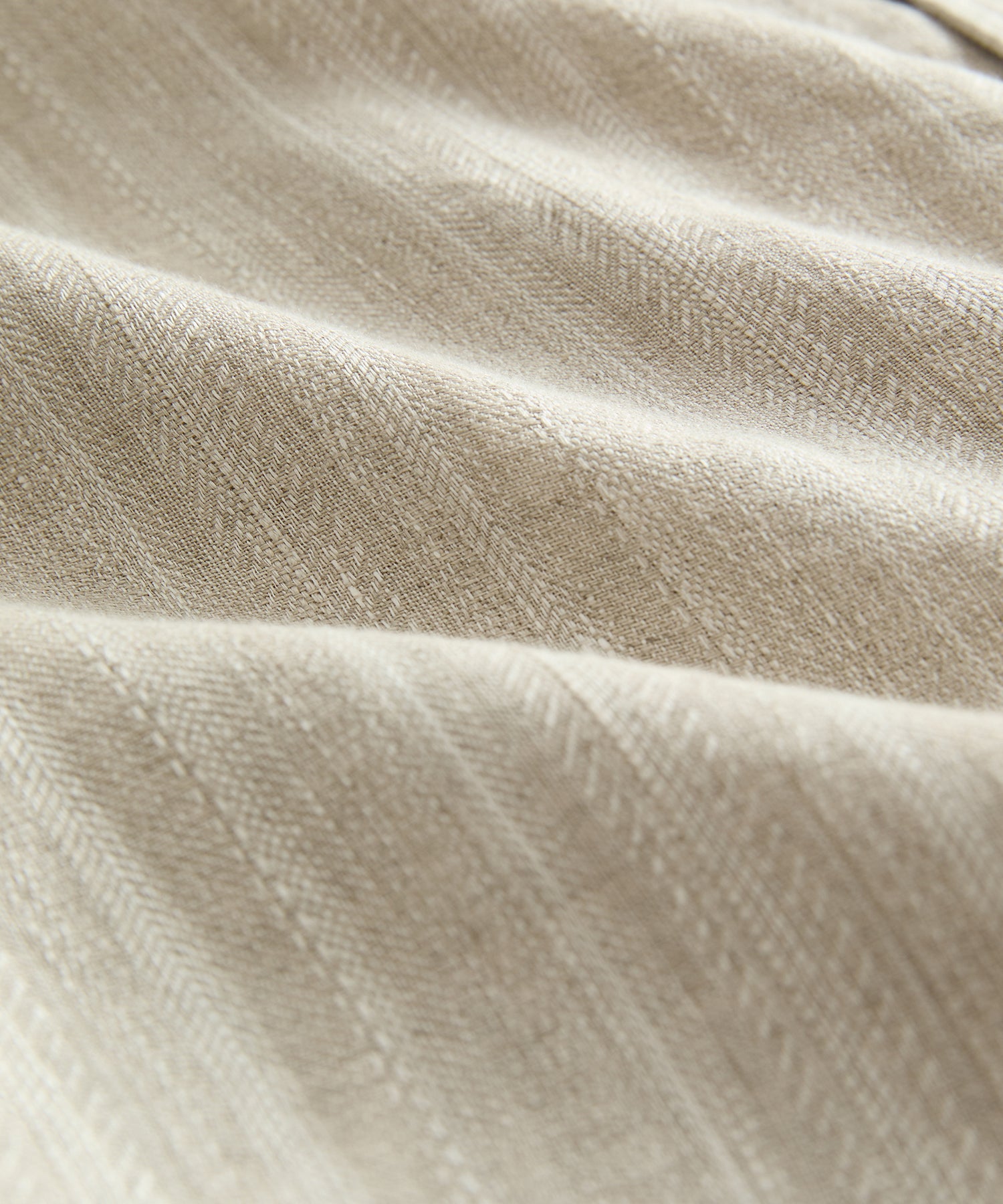 Textured Linen Capri Shirt