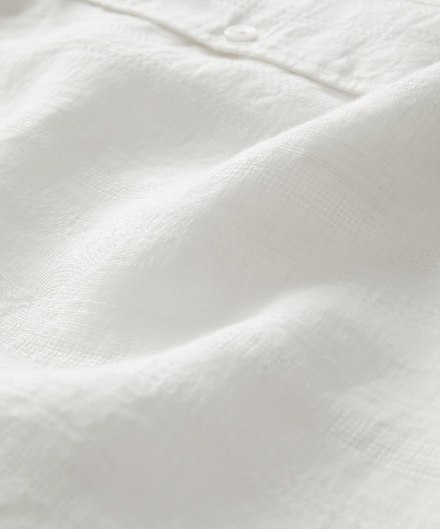 Textured Linen Capri Shirt