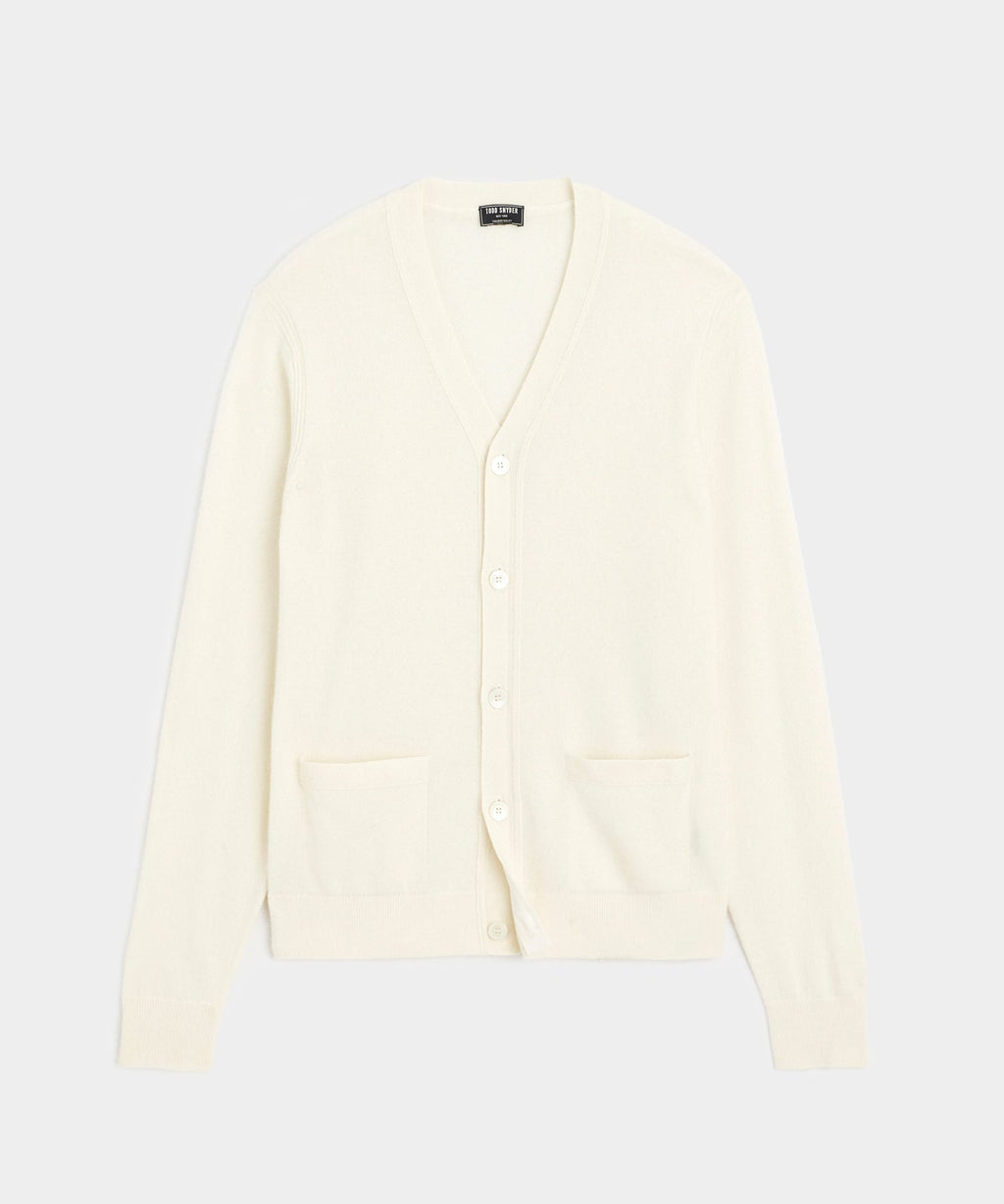 Cashmere Cardigan in Bisque
