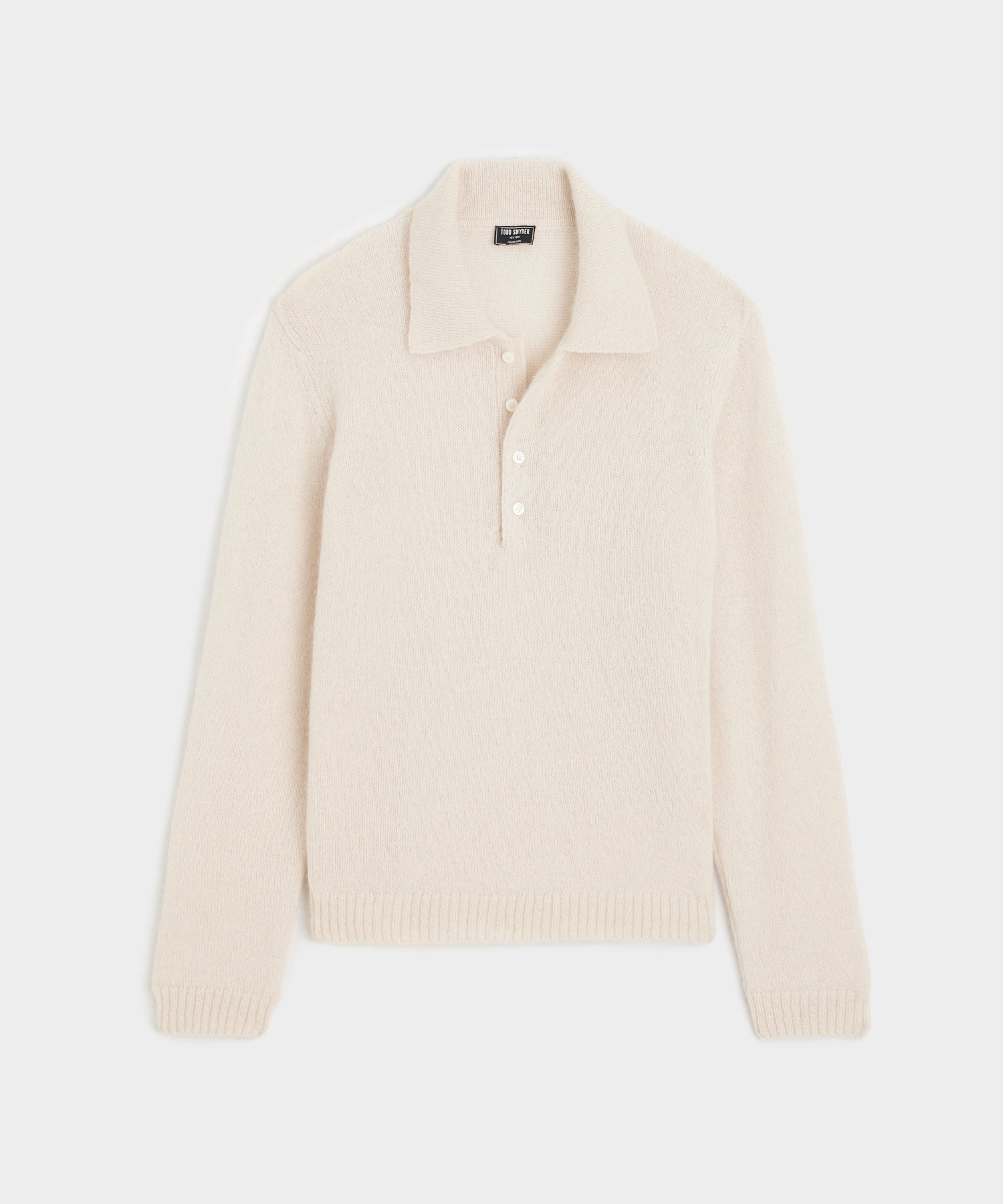 Relaxed Mohair Sweater Polo