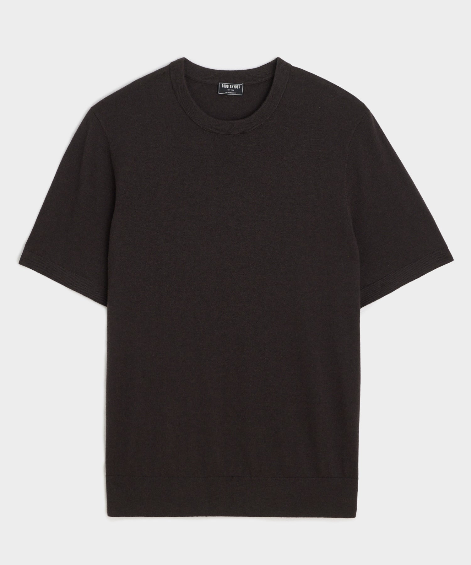 Silk-Cashmere Sweater Tee