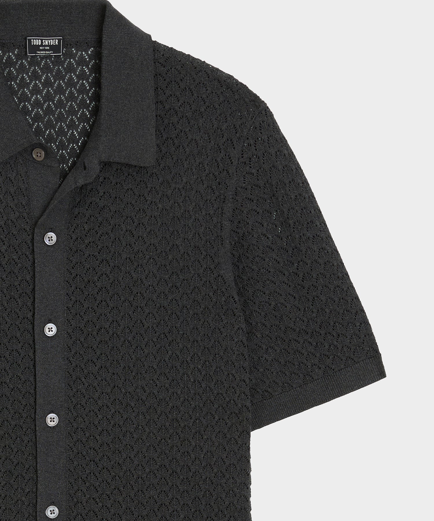 Silk-Cotton Sweater Polo