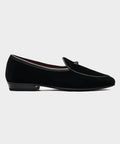 Baudoin & Lange Sagan Velvet Black Tie Shoe