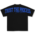 Oversized Pump Cover T-Shirt - TTP Distressed Blue