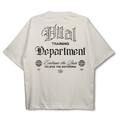 Oversized Pump Cover T-Shirt - Beige Training Dept