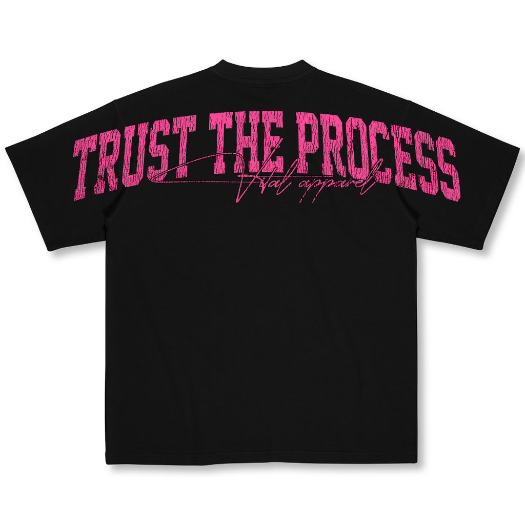 Oversized Pump Cover T-Shirt - TTP Distressed Pink
