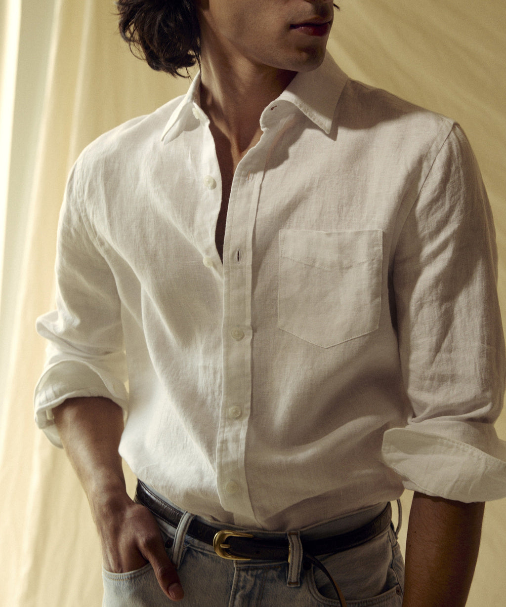 Sea Soft Irish Linen Shirt