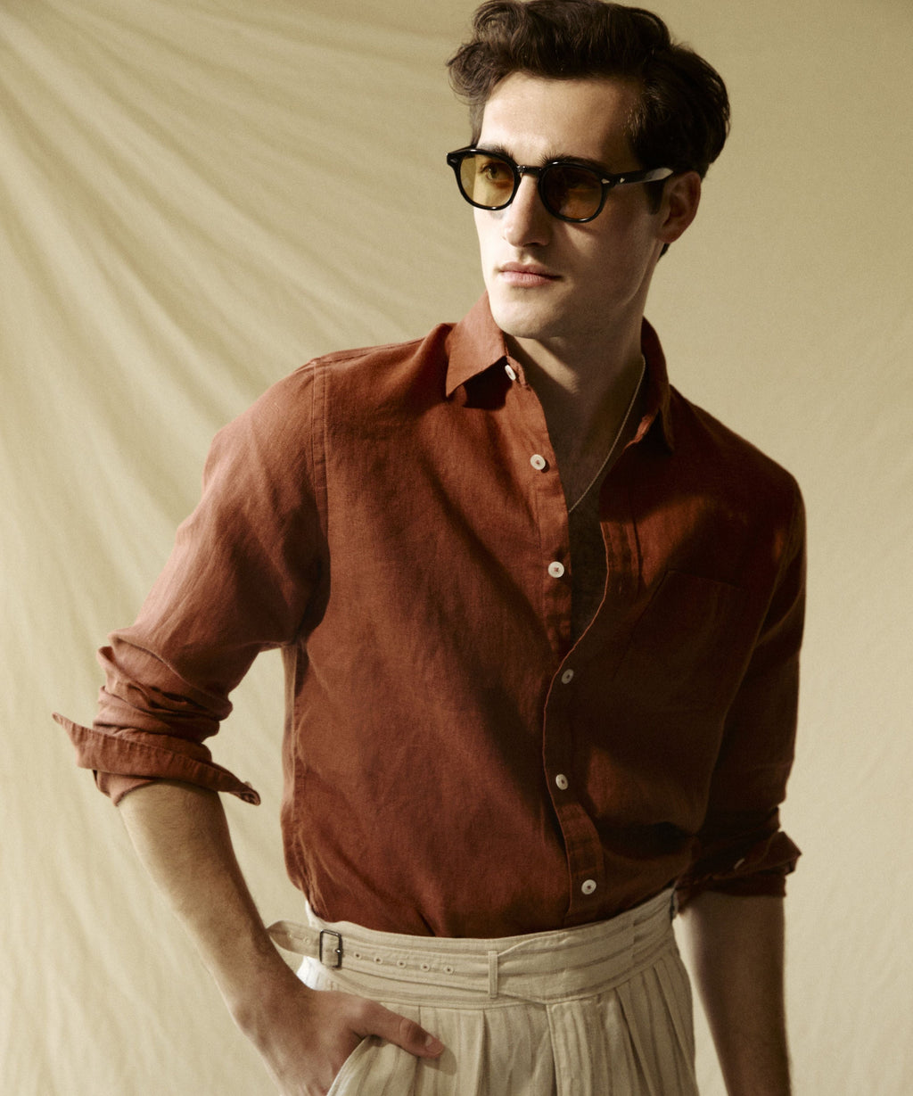 Sea Soft Irish Linen Shirt
