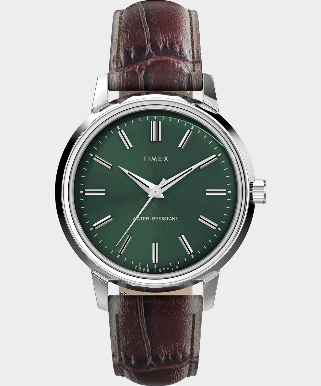 Todd Snyder x Timex Olive Marlin Watch