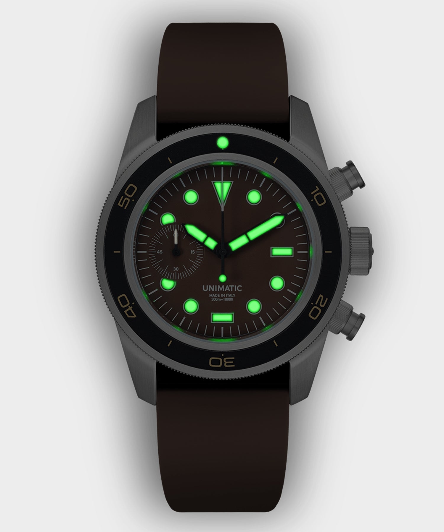 Unimatic U3-DHBR Heritage Chronograph Diver Watch