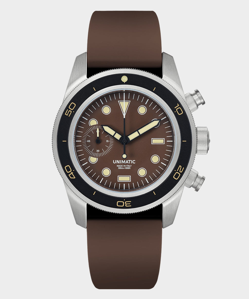 Unimatic U3-DHBR Heritage Chronograph Diver Watch